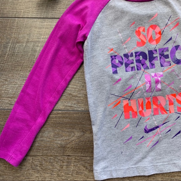 Nike Purple & Gray Top - Picture 2 of 6